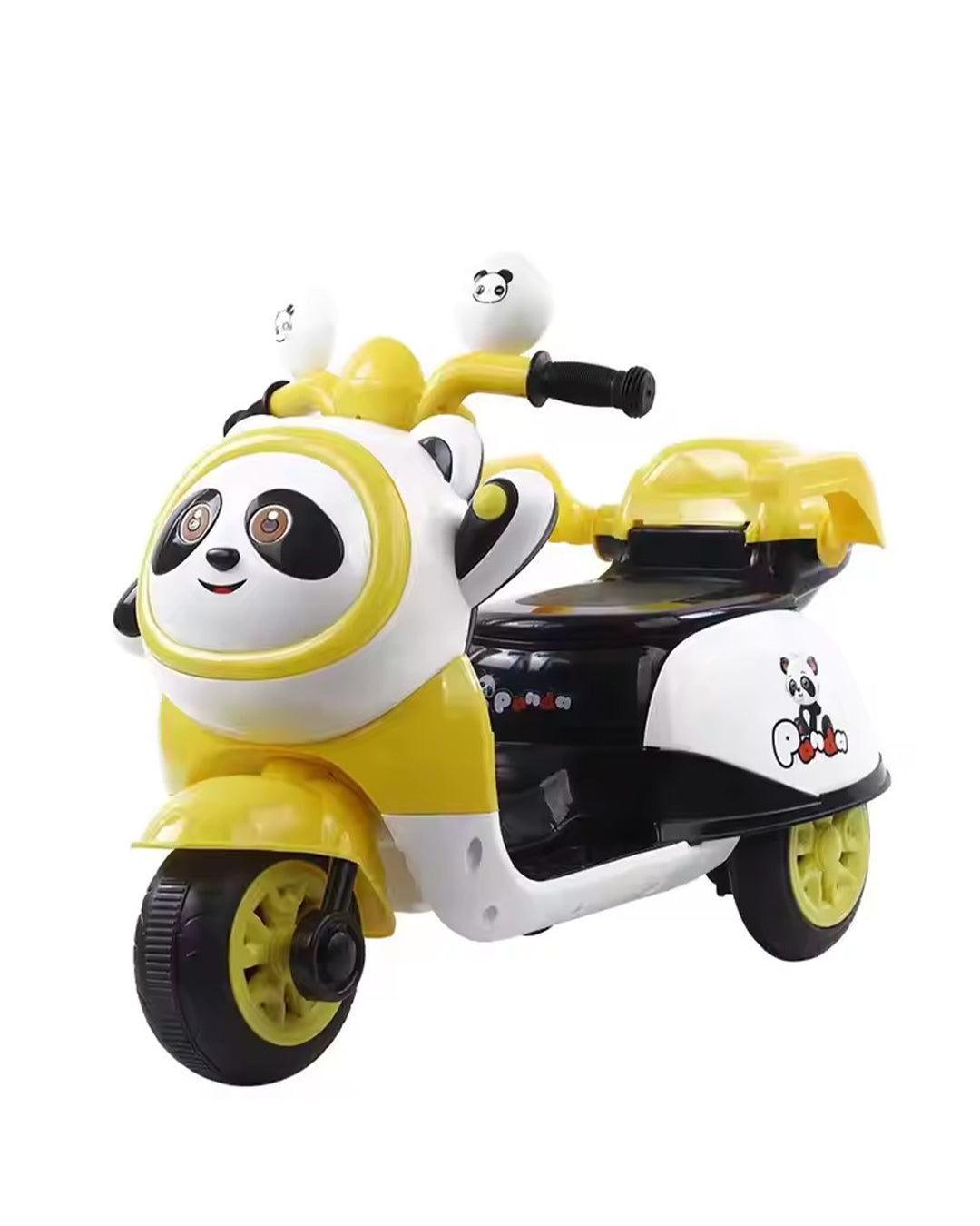 Panda ride on bike aleemaz.com  Panda ride on bike aleemaz.com